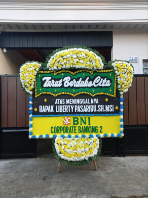 Papan Bunga Duka di Ponjong