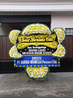 Papan Bunga Duka di Ponjong